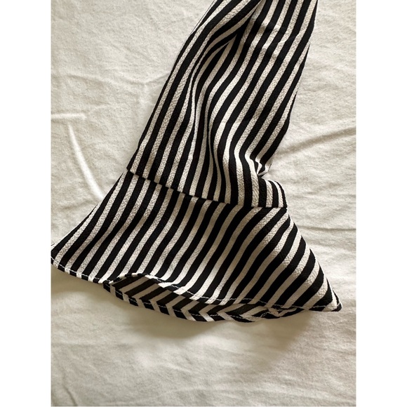 H&M striped wrap blouse, size 2 - Picture 4 of 6